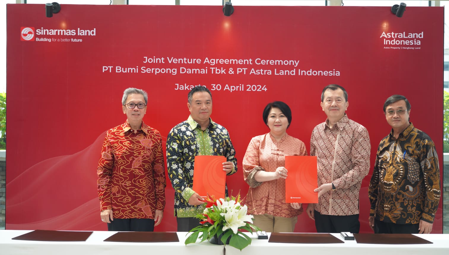 Kembali Berkolaborasi, Sinar Mas Land dan Astra Land Indonesia Garap Kawasan Residensial Baru